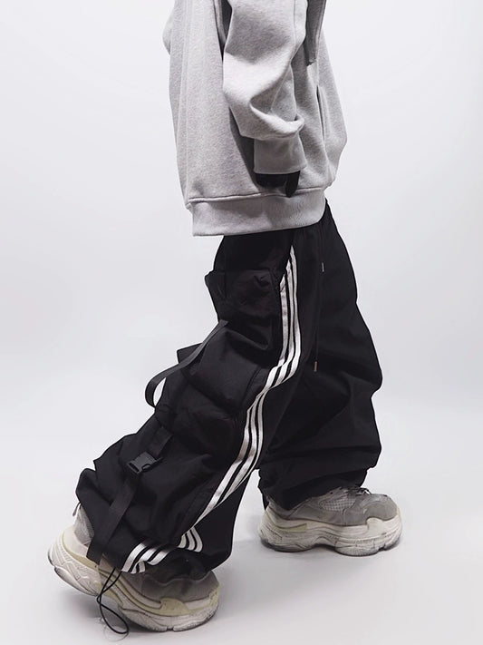 Hip Hop Spring Fashion Three-Bar Casual Pants